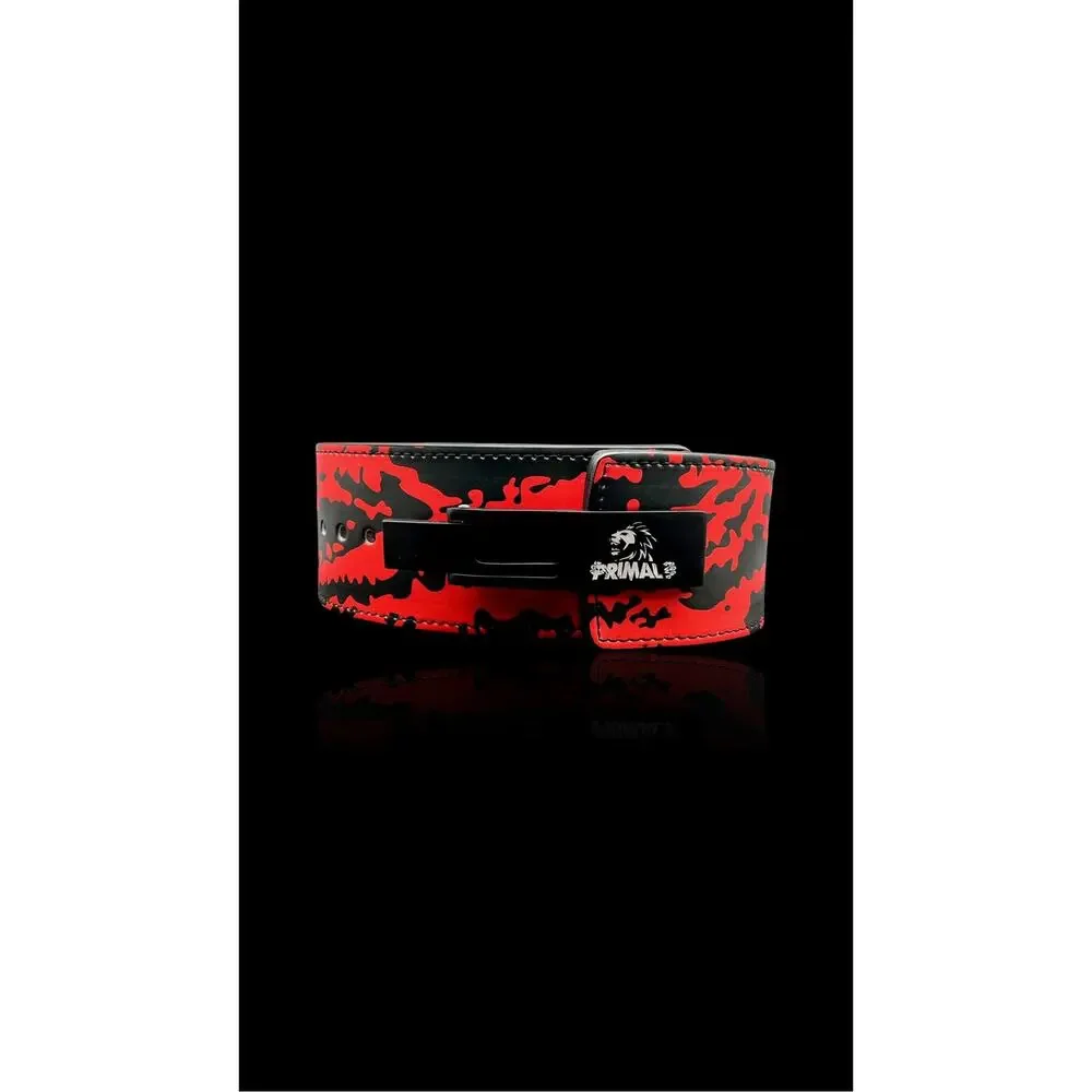 Primal Weightlifting Belt in Red Camo, size M, NIB!